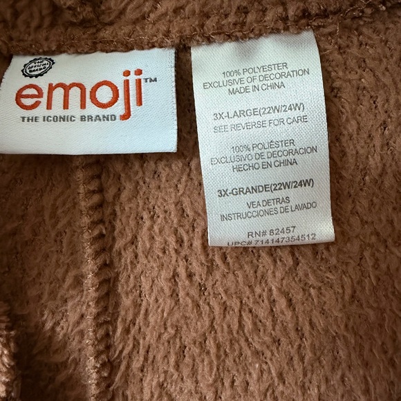 Poop Emoji Adult Onesie 3X 💩💩💩 - Picture 2 of 4